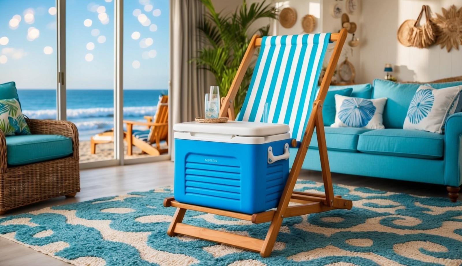 10 best beach living room chair ideas (perfect for coastal style) 3 2. Rio Gear Ultimate Backpack Chair with Cooler