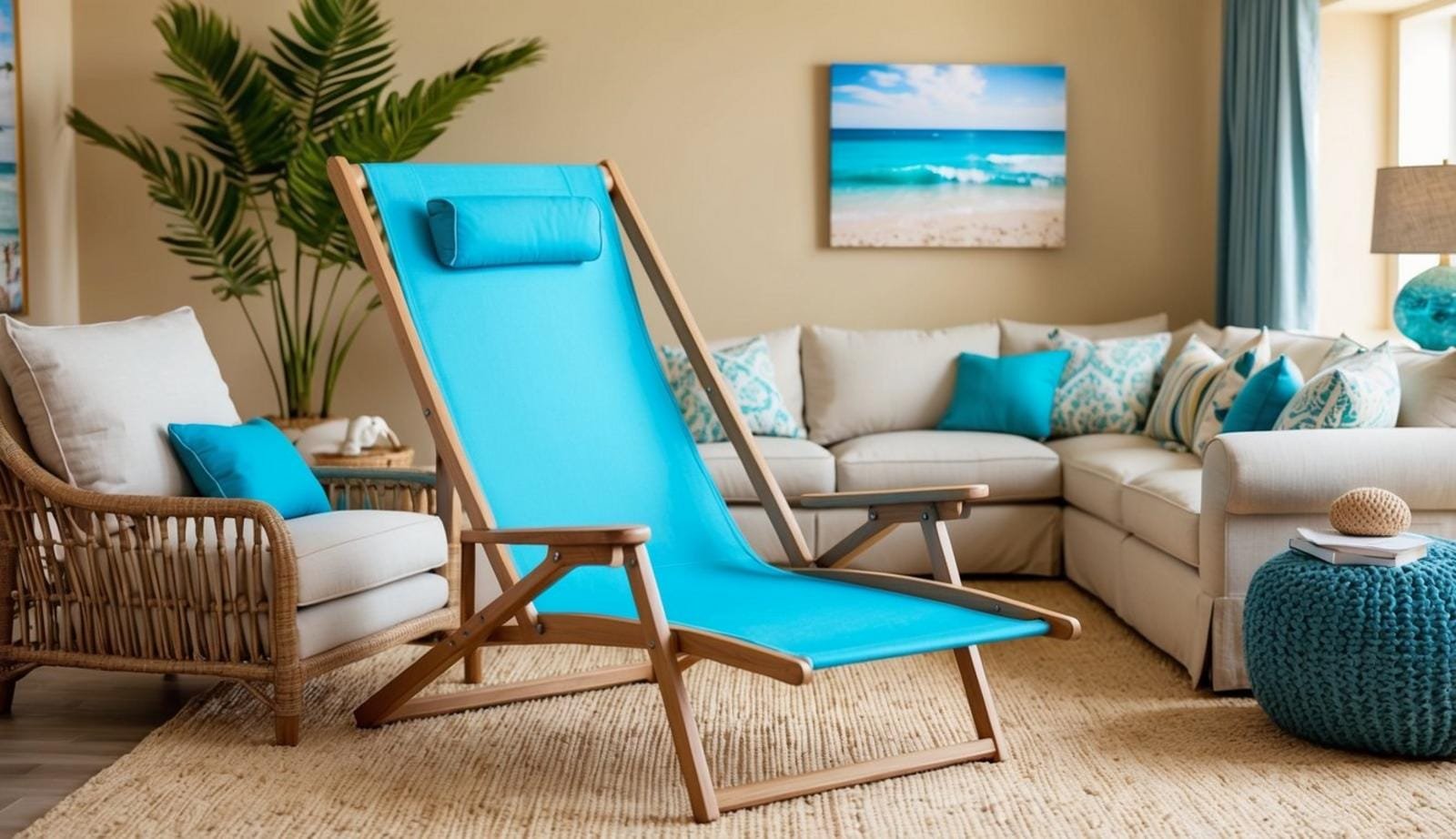 10 best beach living room chair ideas (perfect for coastal style) 11 10. Coleman Utopia Breeze Beach Sling Chair