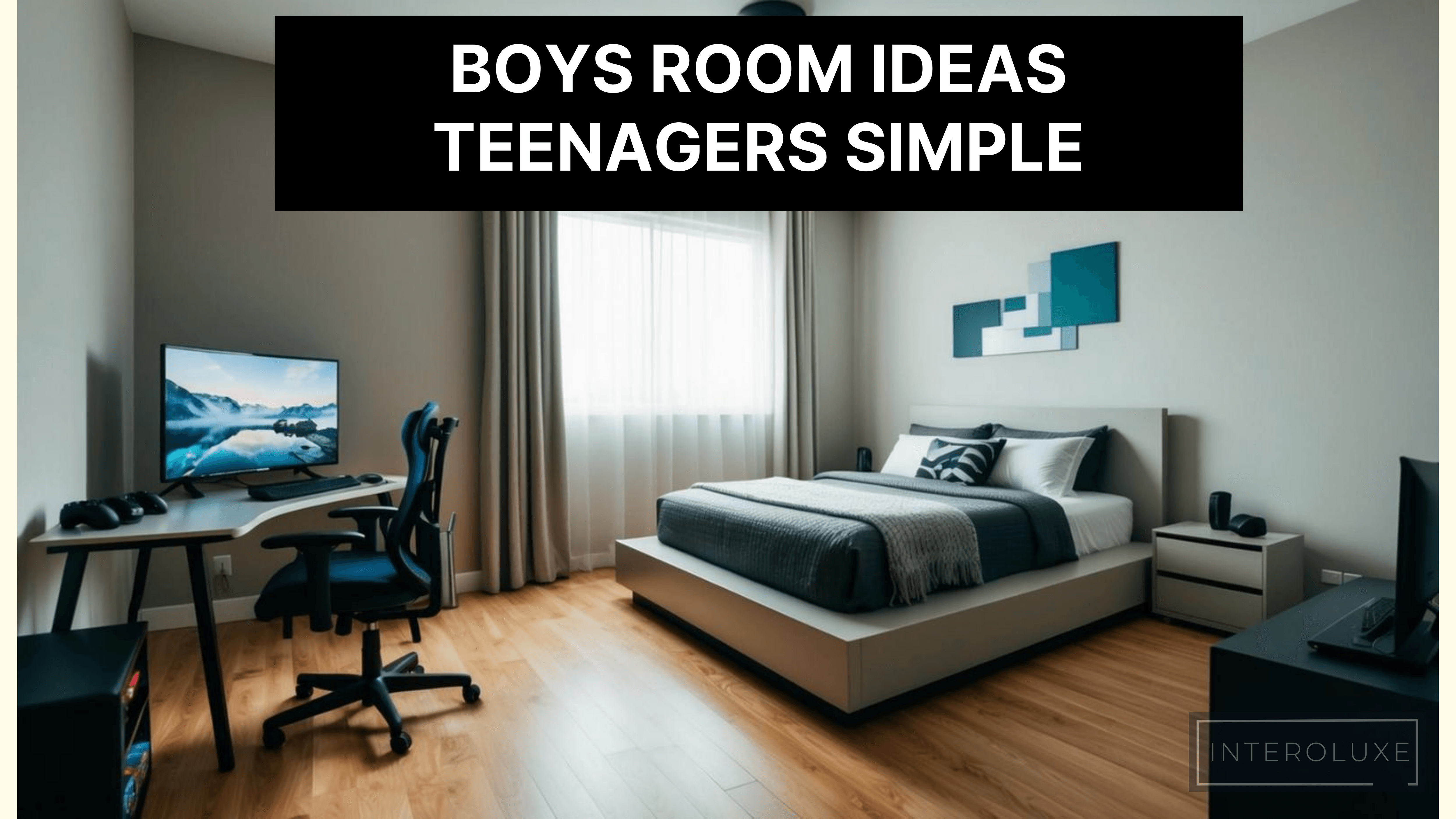 boys room ideas teenagers simple