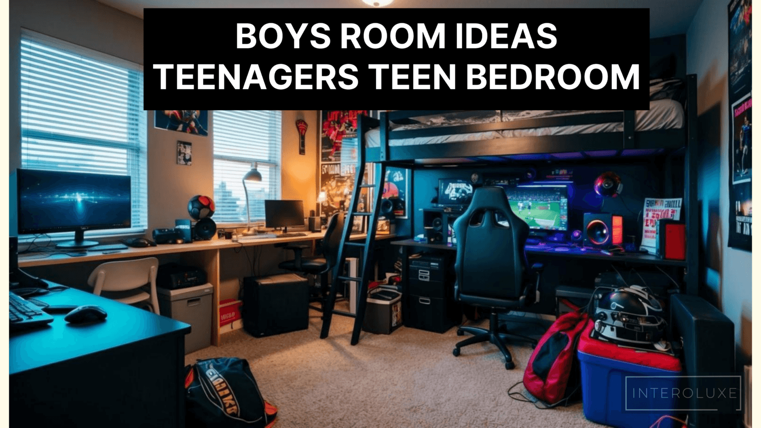 10 Boys Room Ideas Teenagers Teen Bedroom (So Cool They'll Love It)