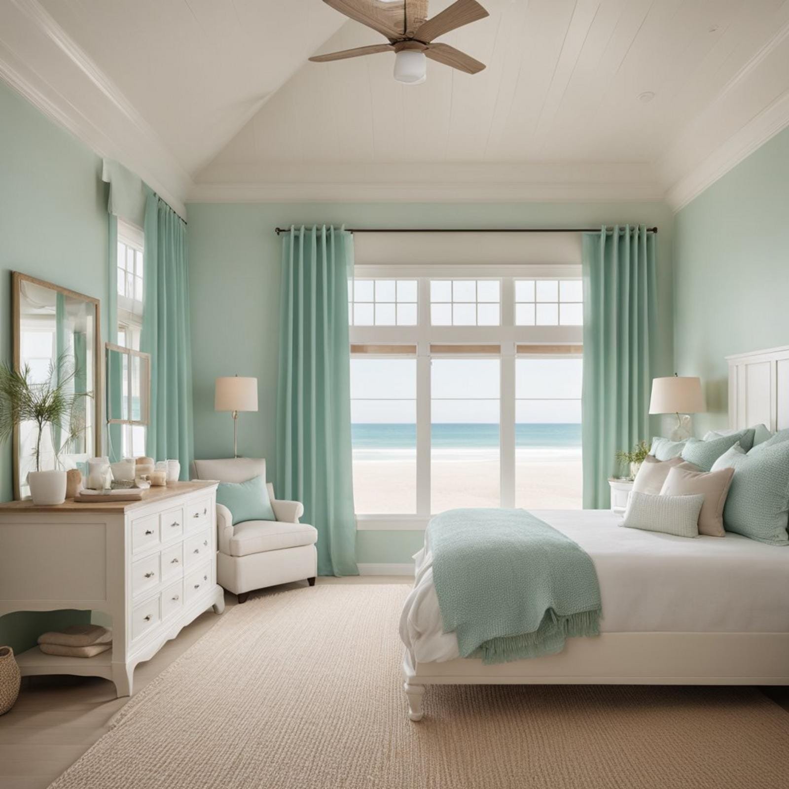 7 coastal bedroom curtain ideas (ocean views) 24 What Are the Best Fabrics and Colors for Coastal Curtains?