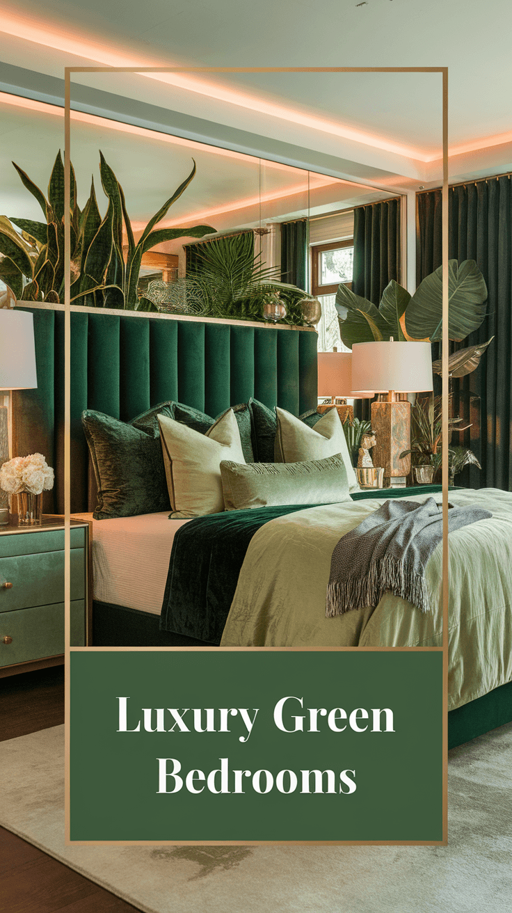 10 Gorgeous Green Bedroom Aesthetic Tips (Get The Dreamy Look) – Interoluxe