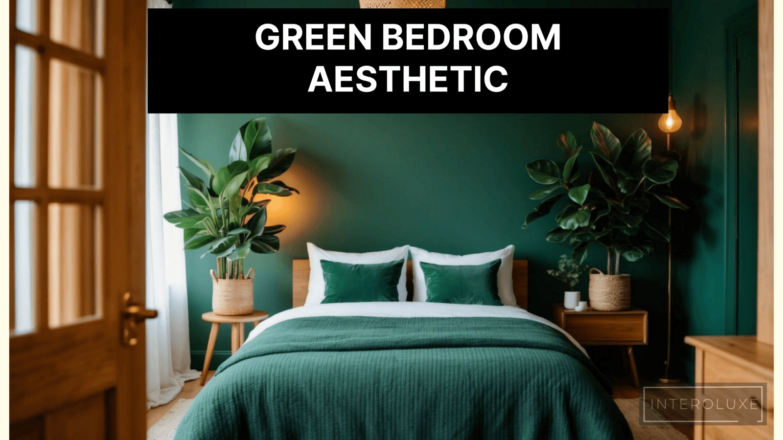 10 Gorgeous Green Bedroom Aesthetic Tips (Get The Dreamy Look)