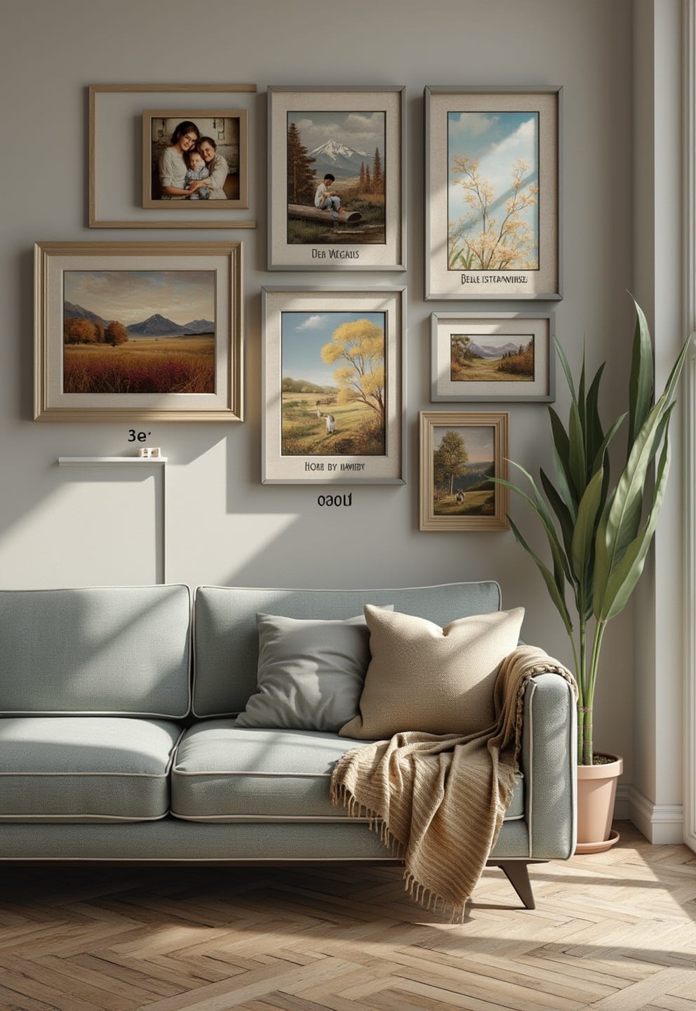 1 framed art gallery