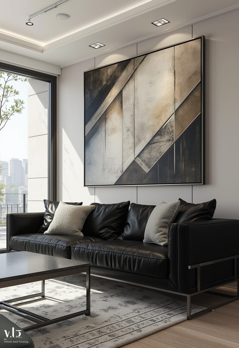 7 modern above-couch wall decor ideas (transform your space) 3 1) Gallery Wall Arrangement