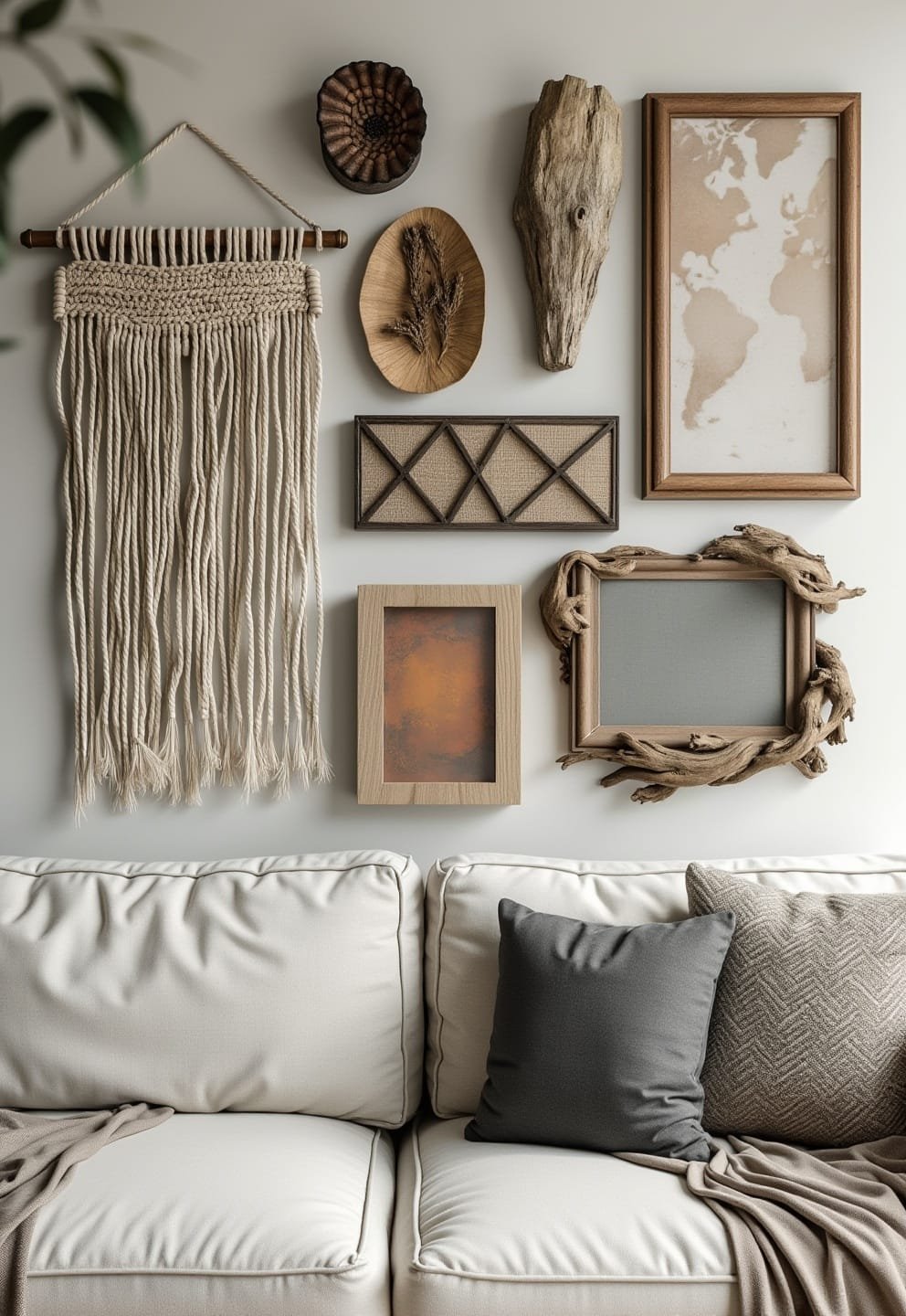 7 modern above-couch wall decor ideas (transform your space) 6 Choosing The Right Color Palette