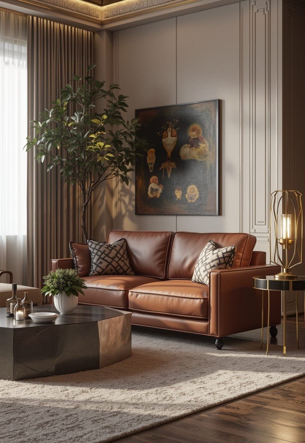 Picking The Perfect Color Palette For Luxury Living Rooms