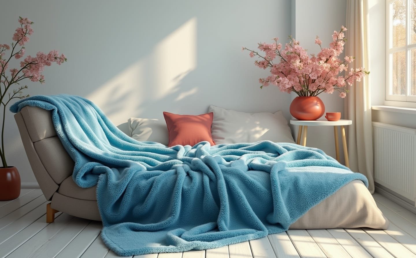 1) Plush Throw Blankets For A Cozy Touch