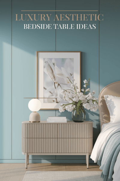 15 Luxury Aesthetic Bedside Table Ideas (Designer Secrets)