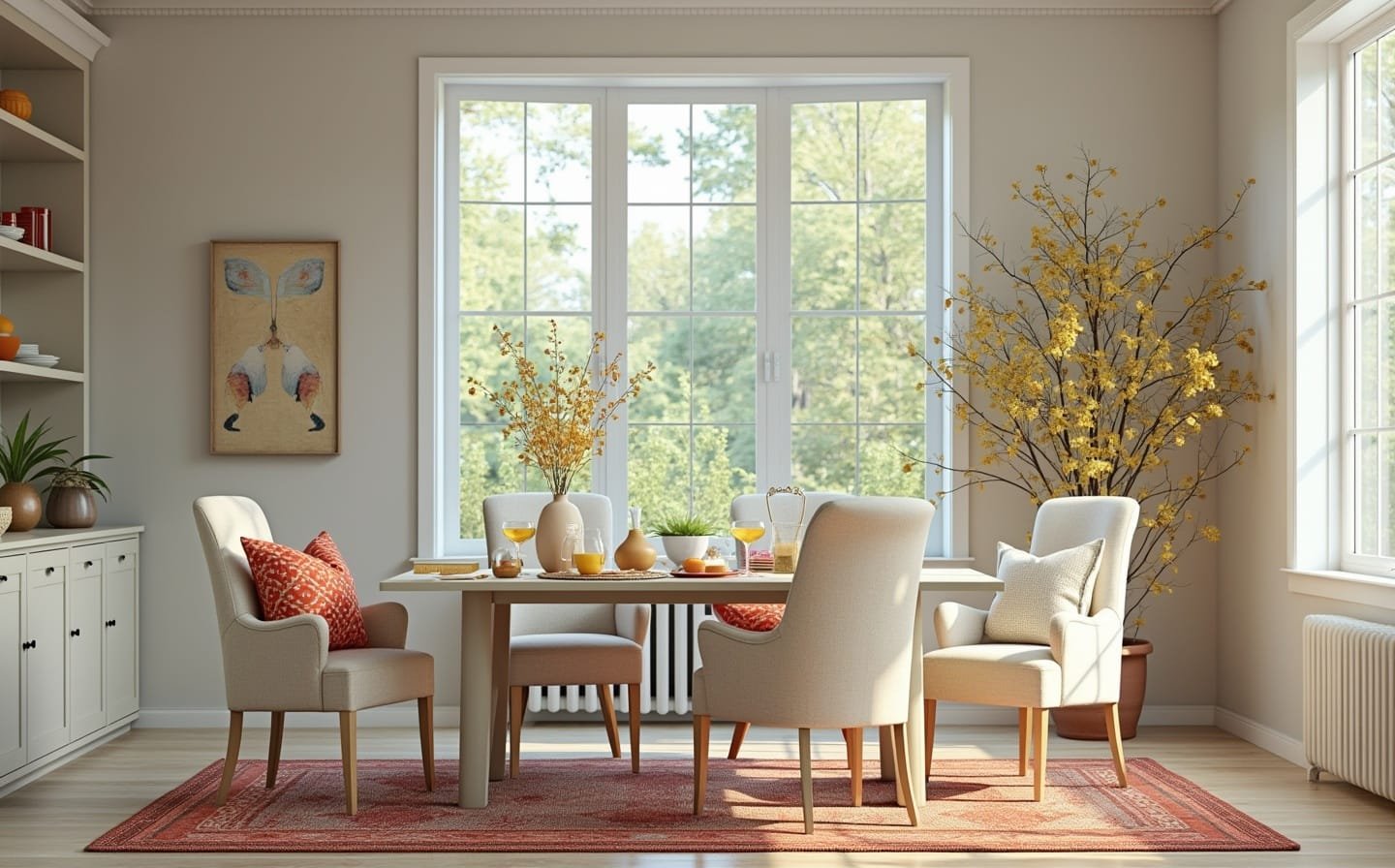 3) Linen Or Cotton Slipcovers For Chairs