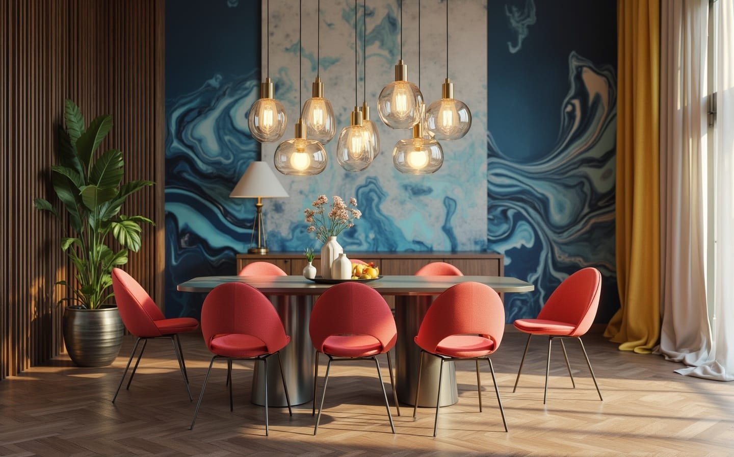 5) Statement Pendant Lighting