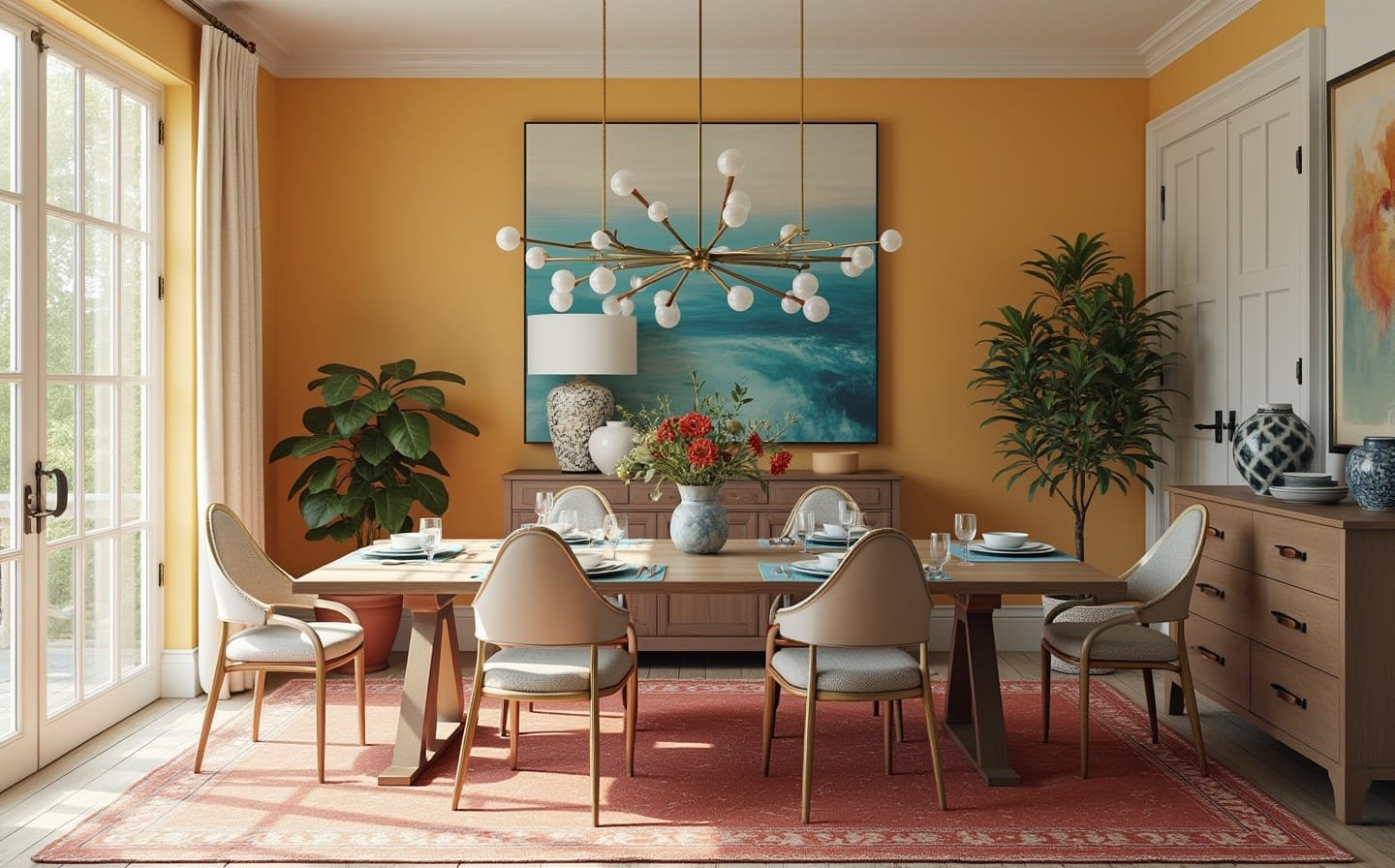 7 Nancy Meyers Aesthetic Dining Room Furniture Ideas (So Chic!)