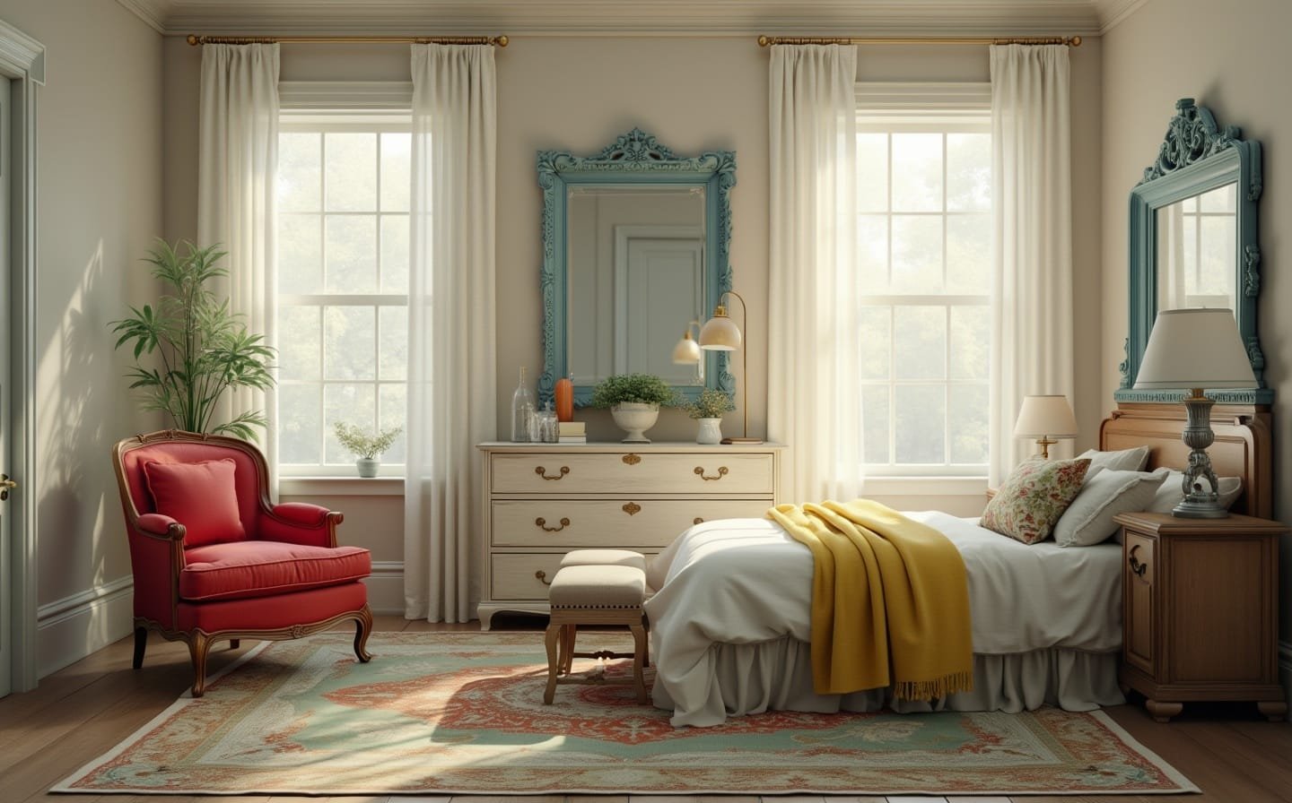 Selecting Furniture For A Nancy Meyers Inspired Bedroom