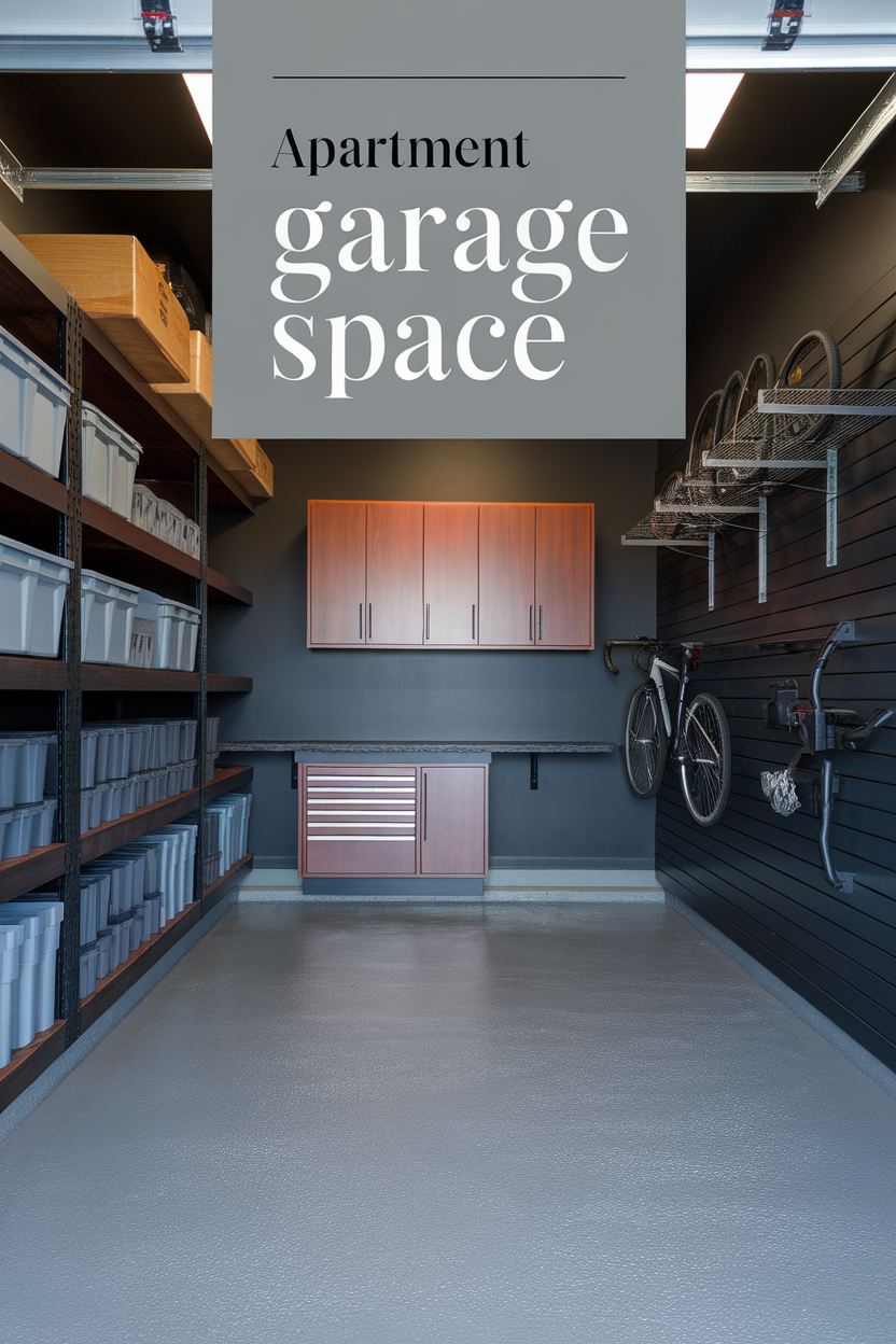 apartment garage space