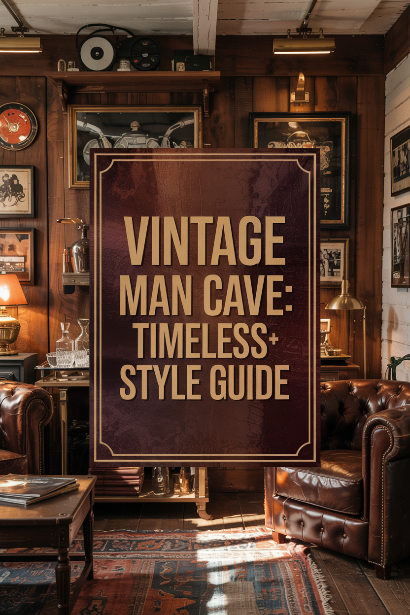 vintage man cave