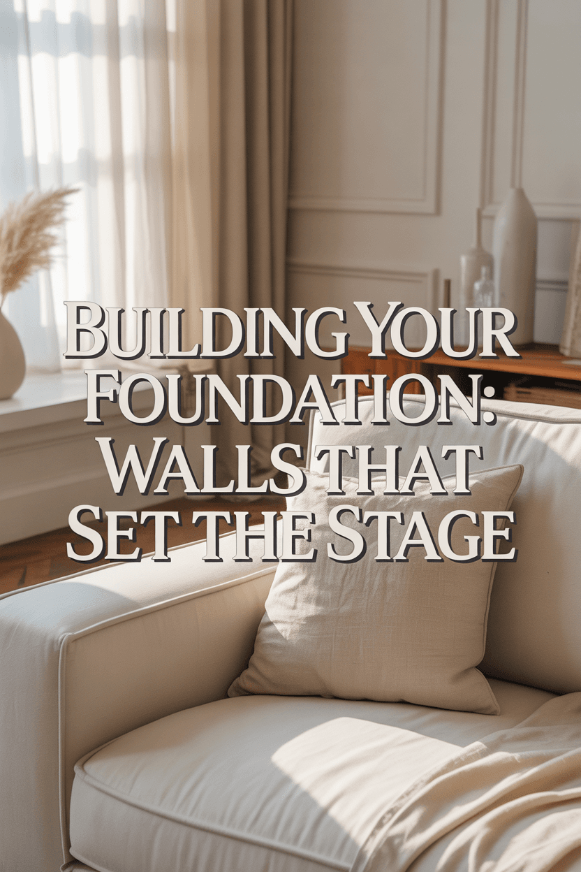 A dining room with soft white walls, a large window, and a simple wooden table.