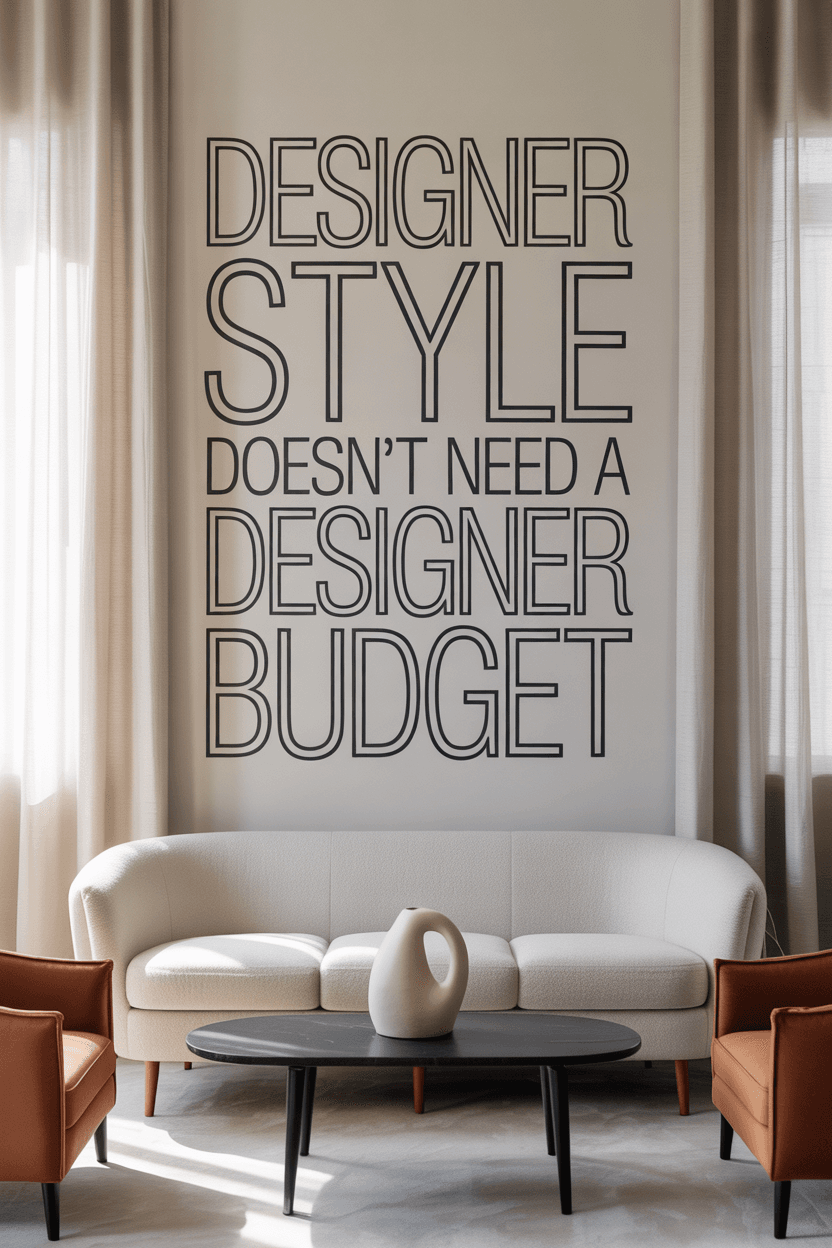 Maximum Impact, Minimum Spend: Affordable Modern Accents
