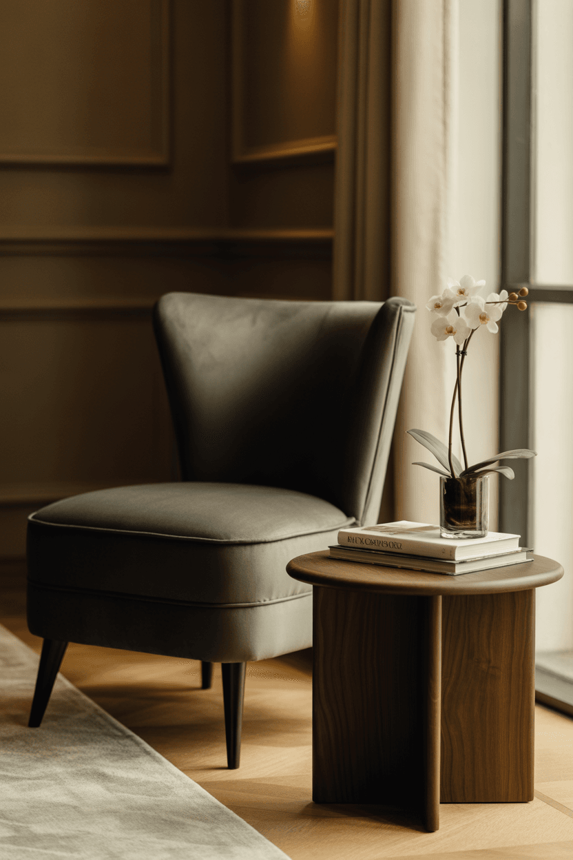 How to Balance an Accent Chair with Other Furniture