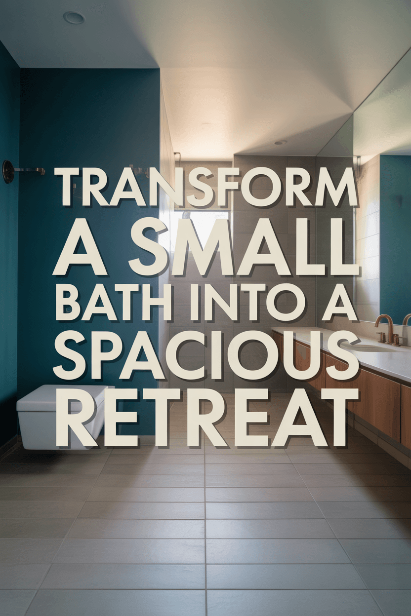 10 Tile Tricks That Make Small Bathrooms Feel Surprisingly Spacious