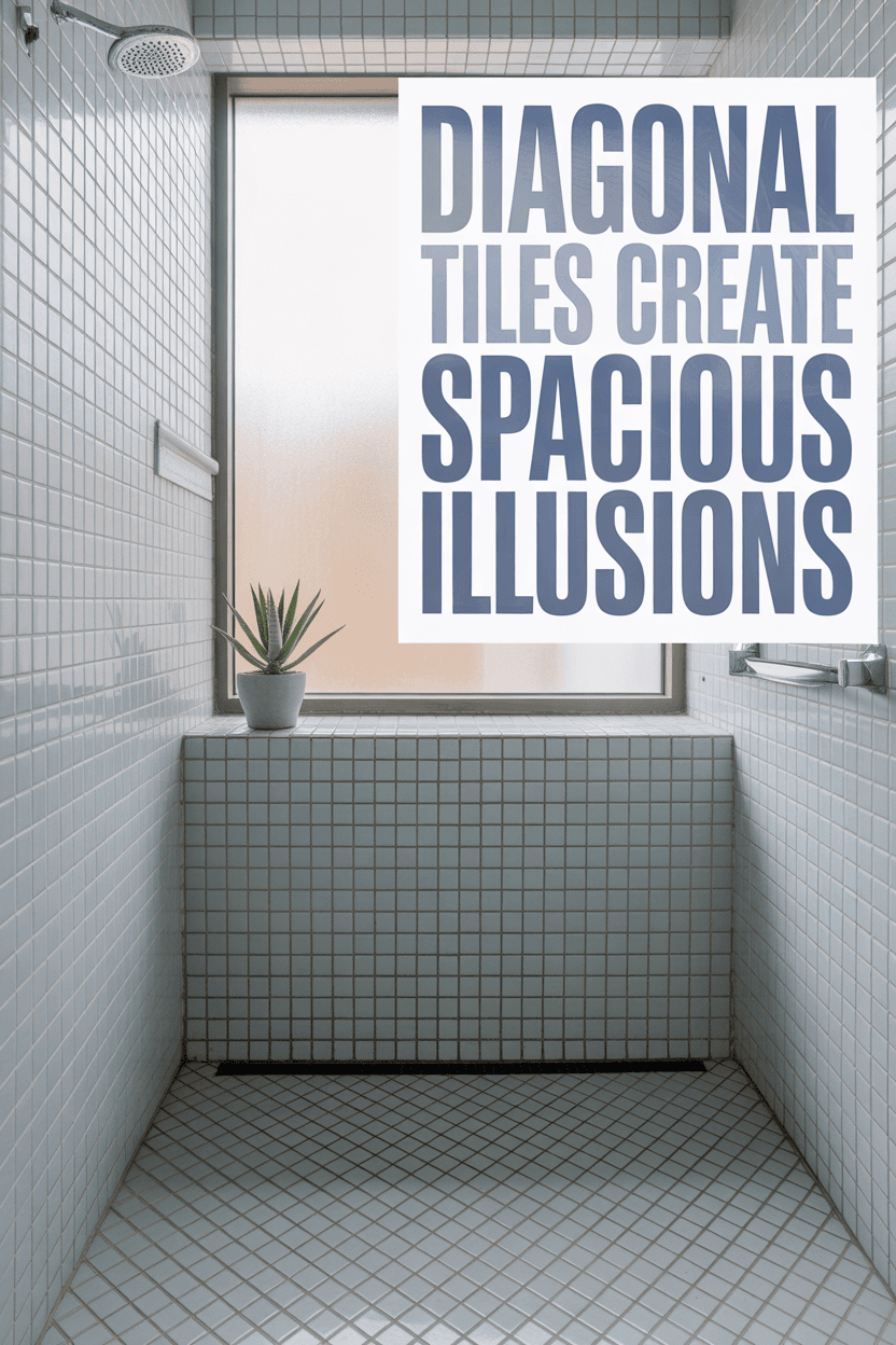 10 tile tricks that make small bathrooms feel surprisingly spacious 4 Create a Seamless Canvas with Rectified Tiles and Matching Grout