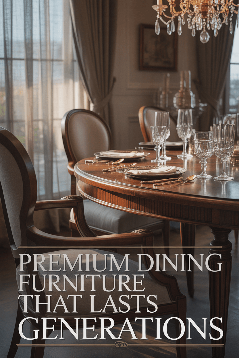 Premium Dining Furniture Brands That Deliver Exceptional Quality