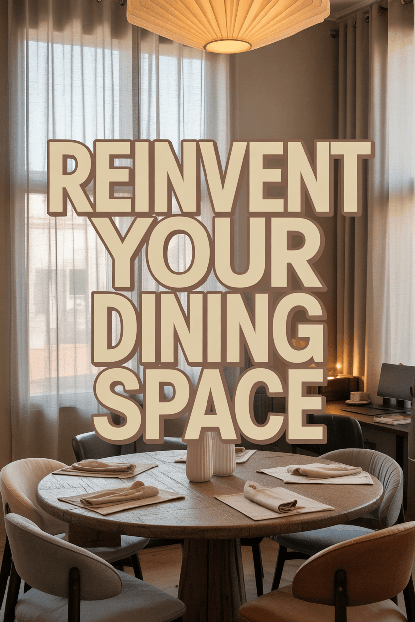 15 Fresh Ways to Reinvent Your Dining Space Without the Formality