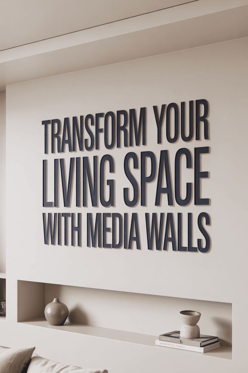 15 showstopping media wall designs that will transform your living space 2 The Modern Media Wall: More Than Just a TV Stand