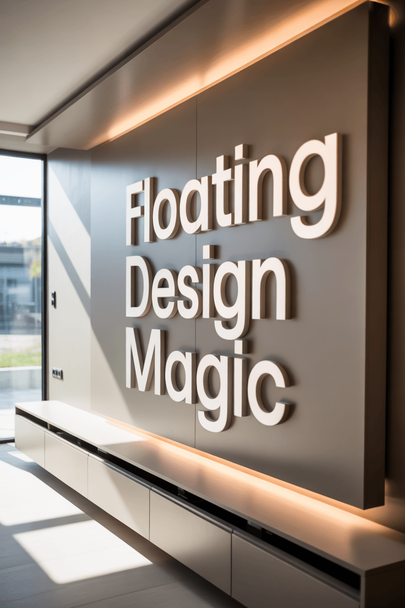 15 showstopping media wall designs that will transform your living space 4 Sleek & Space-Saving: The Floating Media Wall Concept