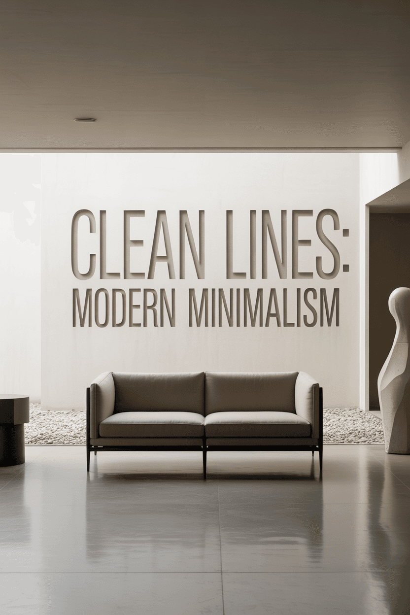 The Clean Lines of Modernism and Mid-Century Modern