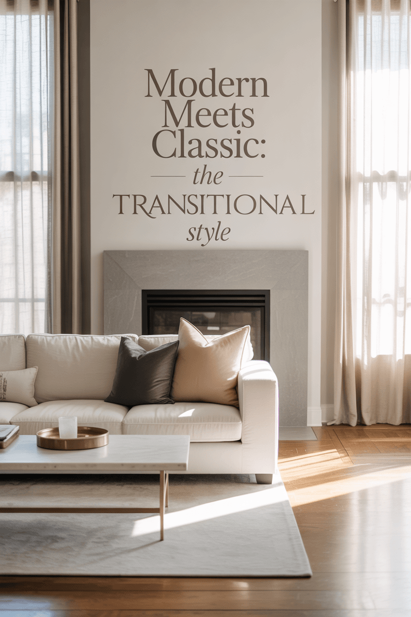 The Perfect Union: Transitional Style