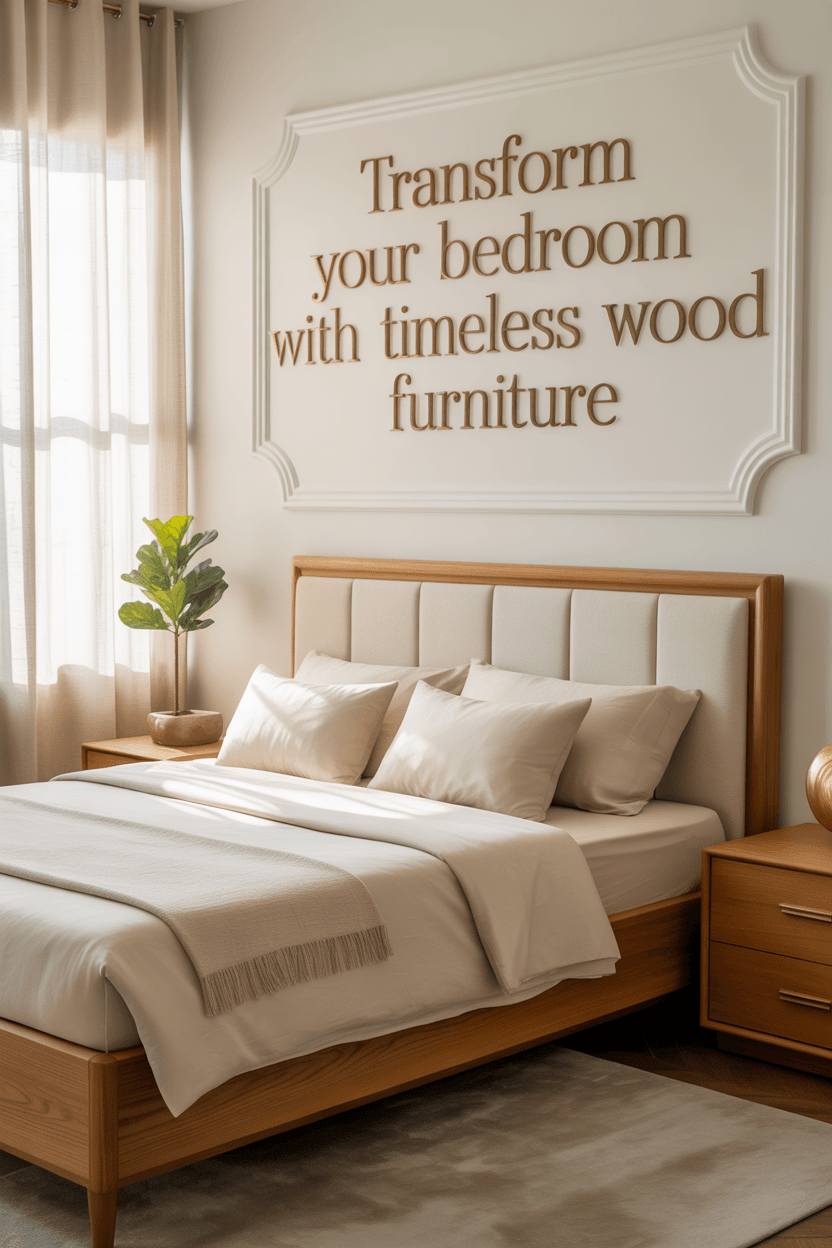 The Foundation of a Serene Retreat: Why Choose a Wood Bedroom Set?