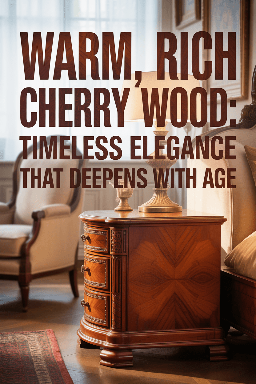 Why Invest in the Timeless Grace of Elegant Cherry Wood?