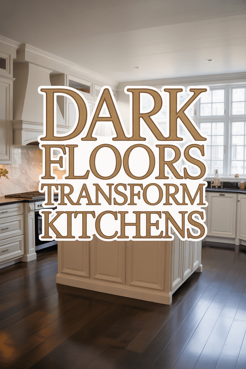 7 bold dark kitchen floors that transform ordinary spaces 2 Dark Flooring Kitchen Ideas: Creating Depth and Character