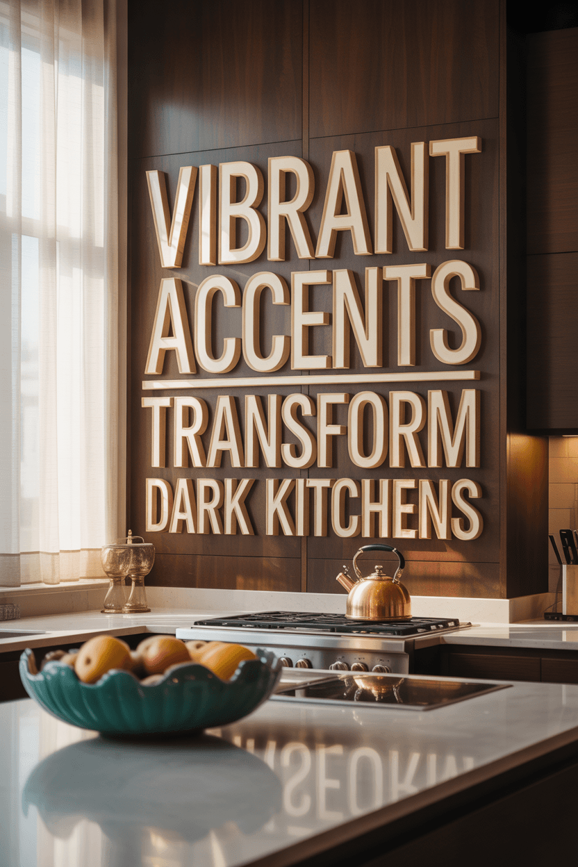 7 bold dark kitchen floors that transform ordinary spaces 8 Color Accents That Pop Against Dark Floors