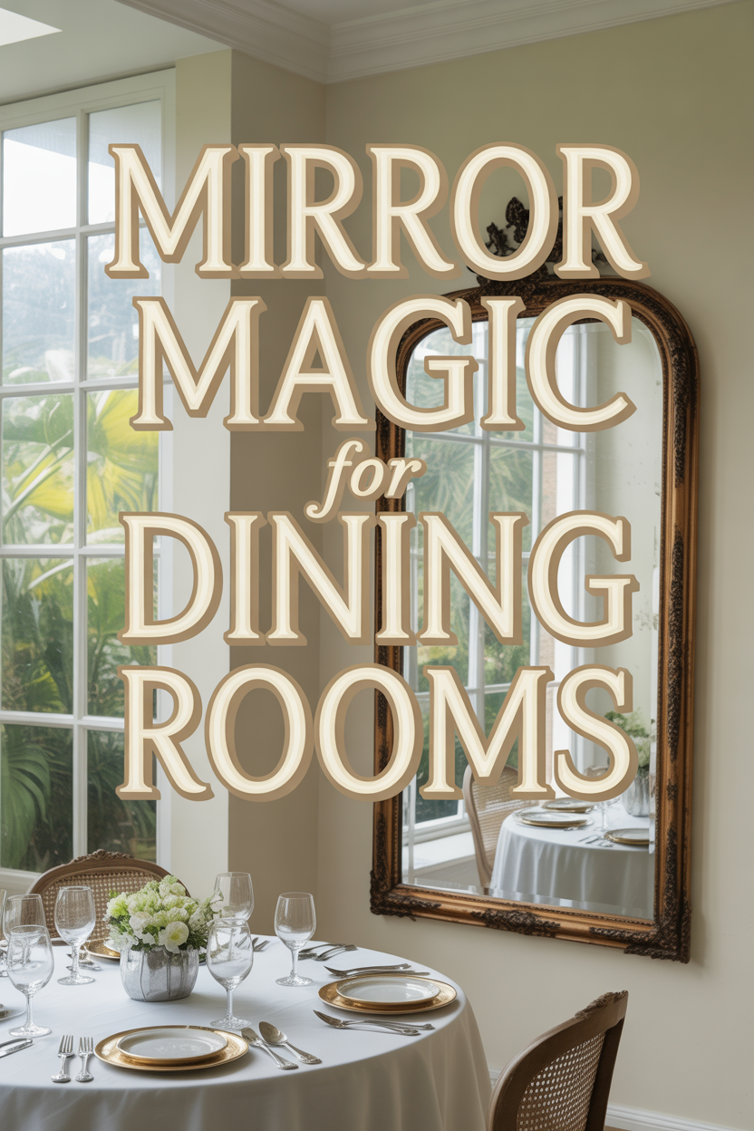 Reflect Your Style: The Magic of Mirrors in Small Spaces
