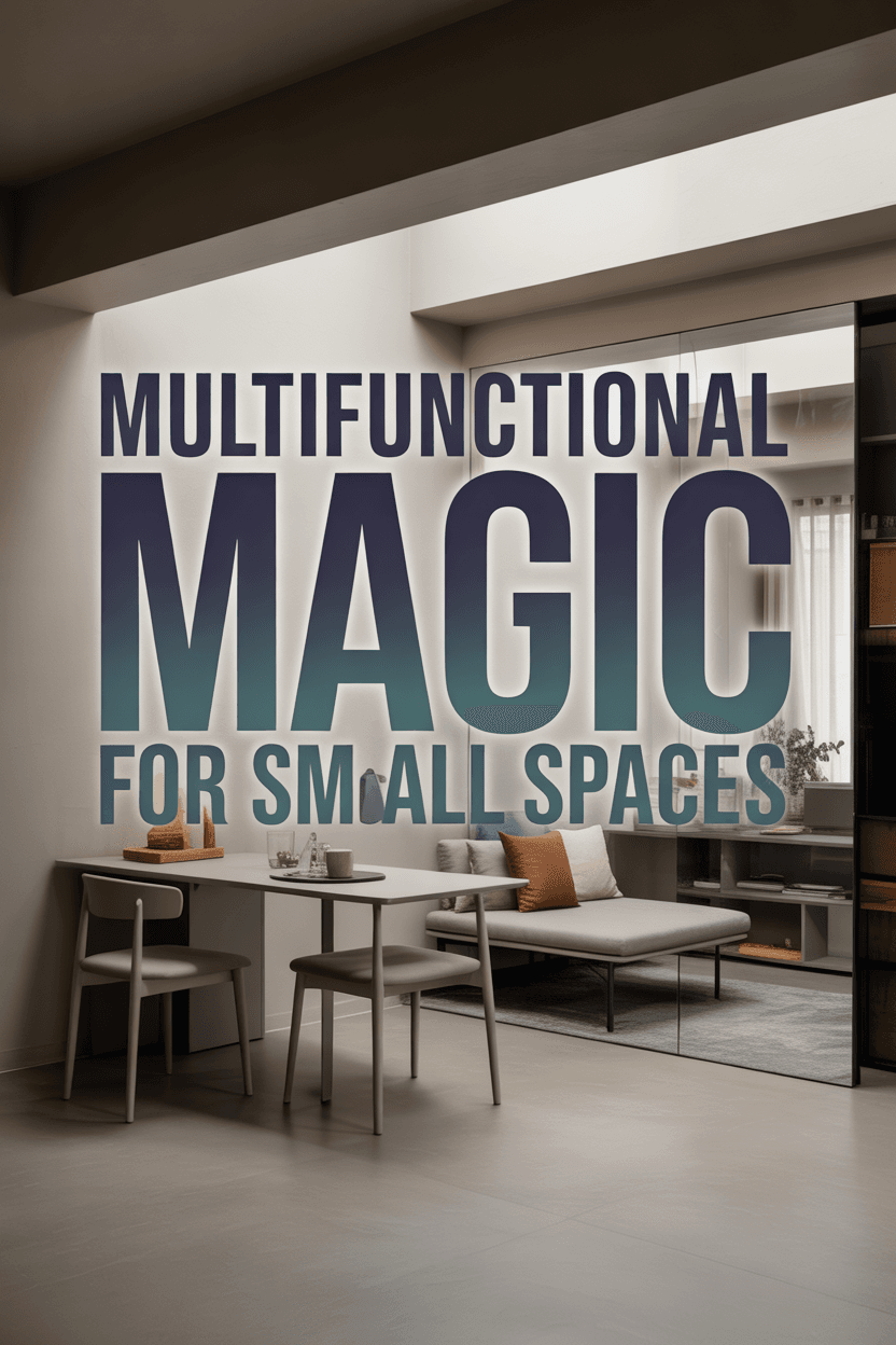 7 Genius Ways to Transform Your Small Lounge-Dining Room into a Stylish Multifunctional Space