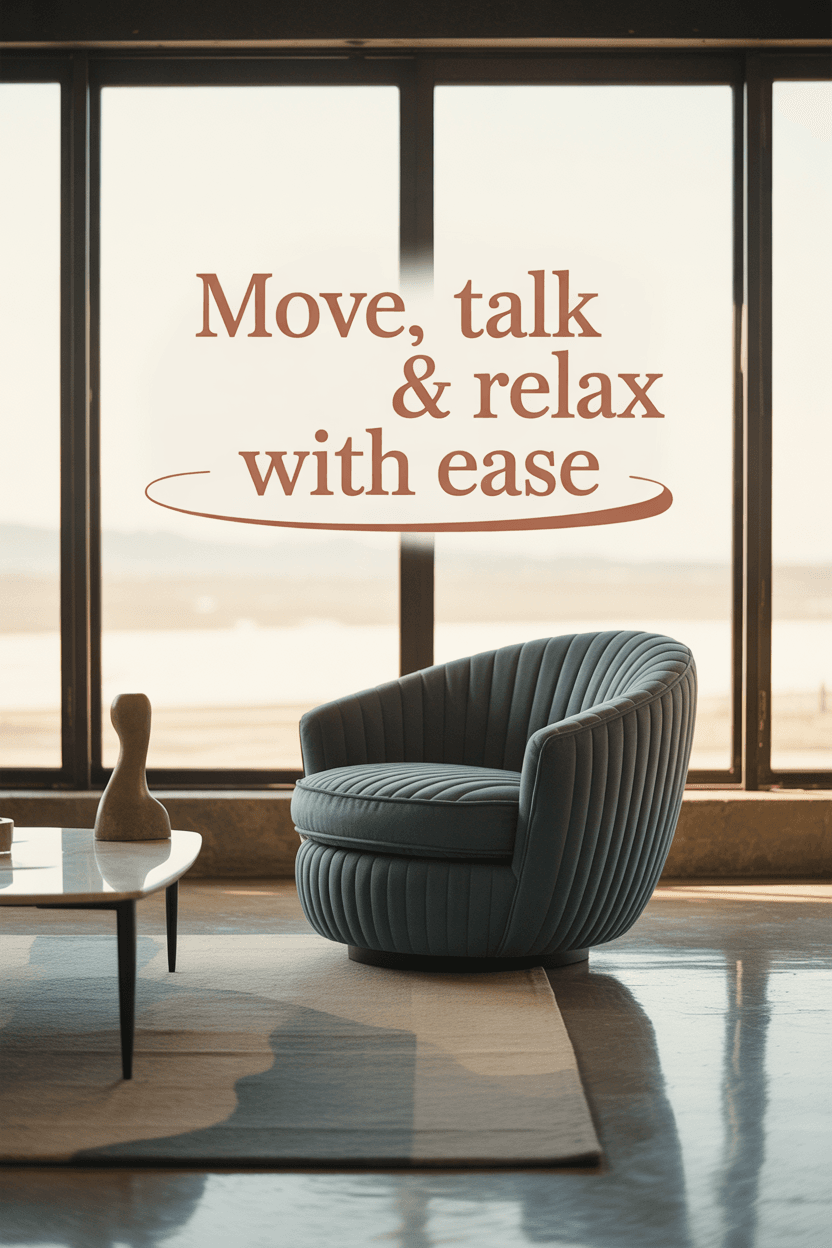 Why Today's Living Rooms Demand Swivel Seating