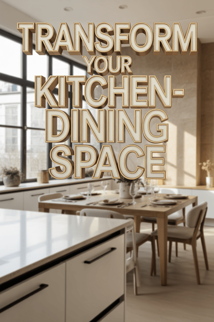 7 Secrets to a Stunning Kitchen-Dining Combo That Actually Works