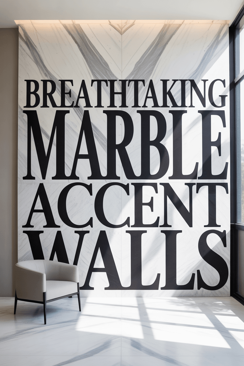 9 Breathtaking Marble Accent Walls That Redefine Luxury Living