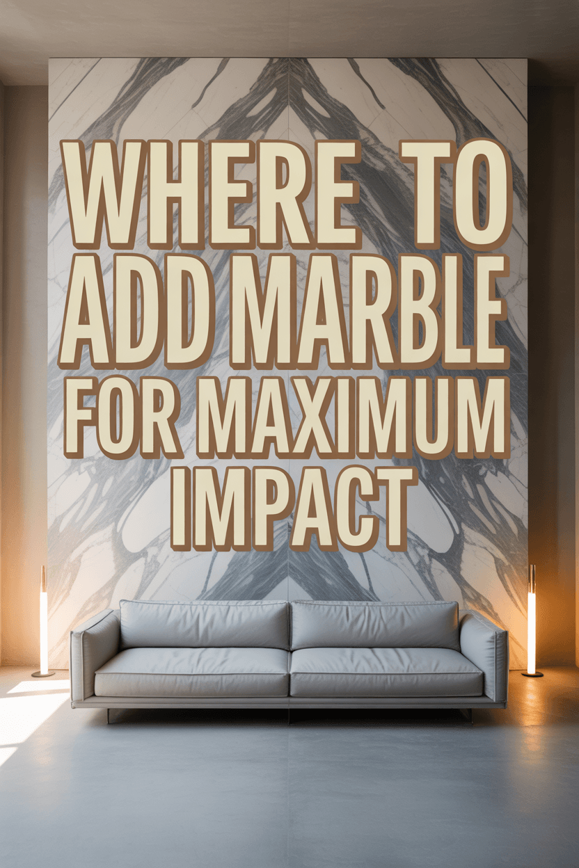 Where Should I Place My Marble Accent Wall?