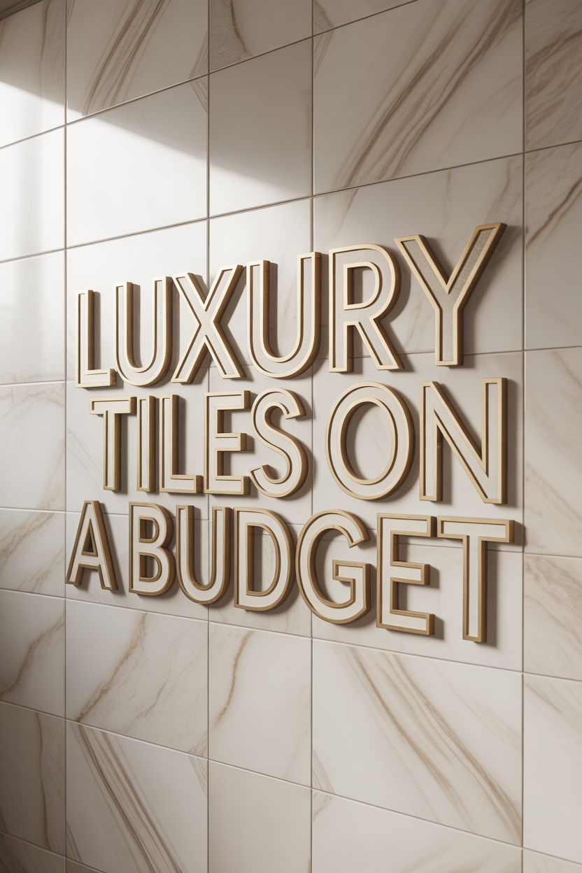   Achieving Luxury Looks on a Realistic Budget: Smart Tile Strategies