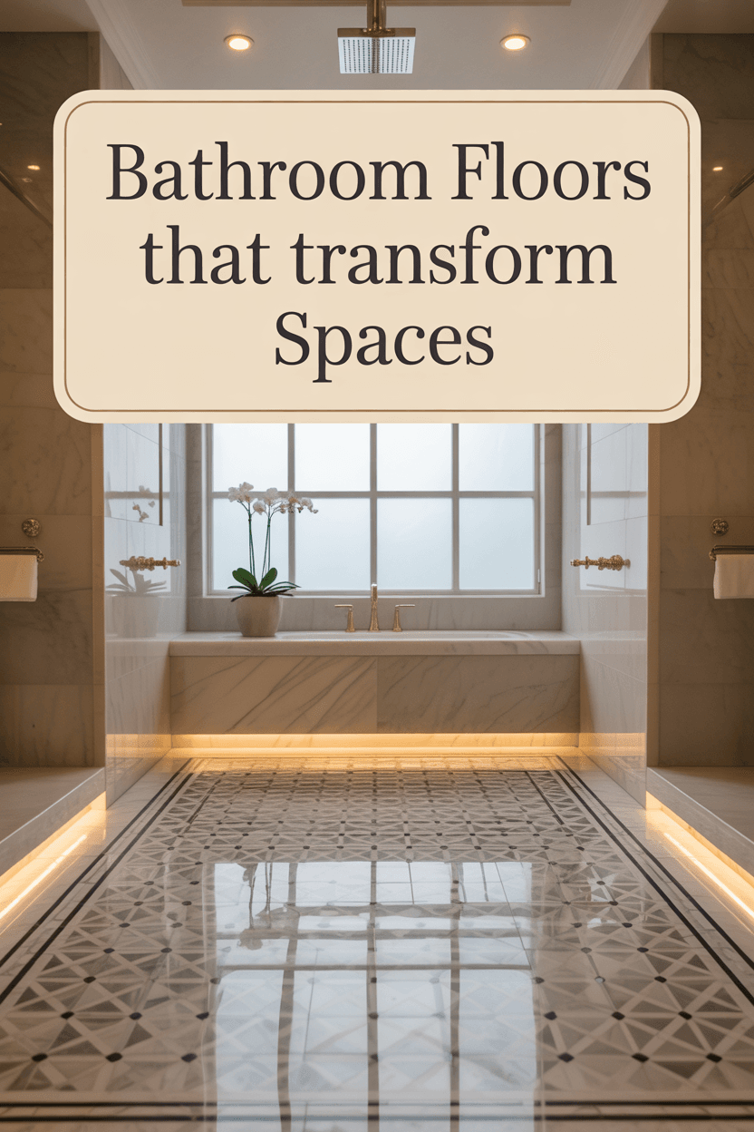 Bathroom flooring ideas that really work 2 Choosing the Perfect Bathroom Flooring Ideas for Your Space