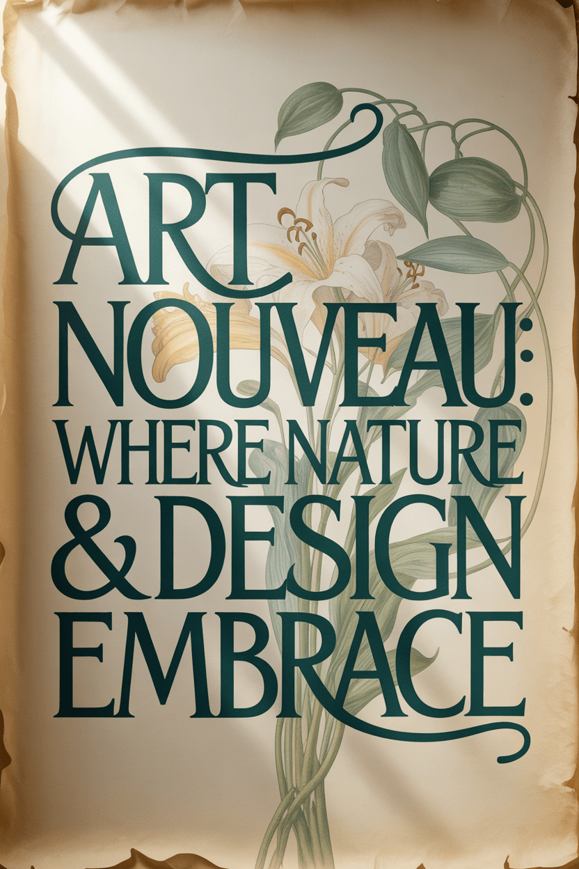 Bringing nature's elegance indoors: the flowing beauty of art nouveau design 3 The Rich History Behind Art Nouveau (1890-1910)