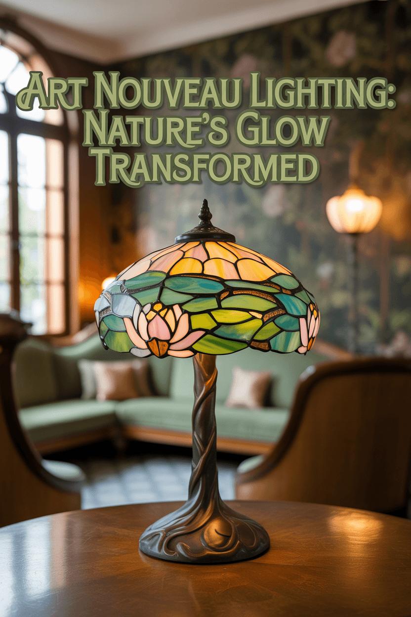 Bringing nature's elegance indoors: the flowing beauty of art nouveau design 10 Captivating Lighting Elements and Fixtures