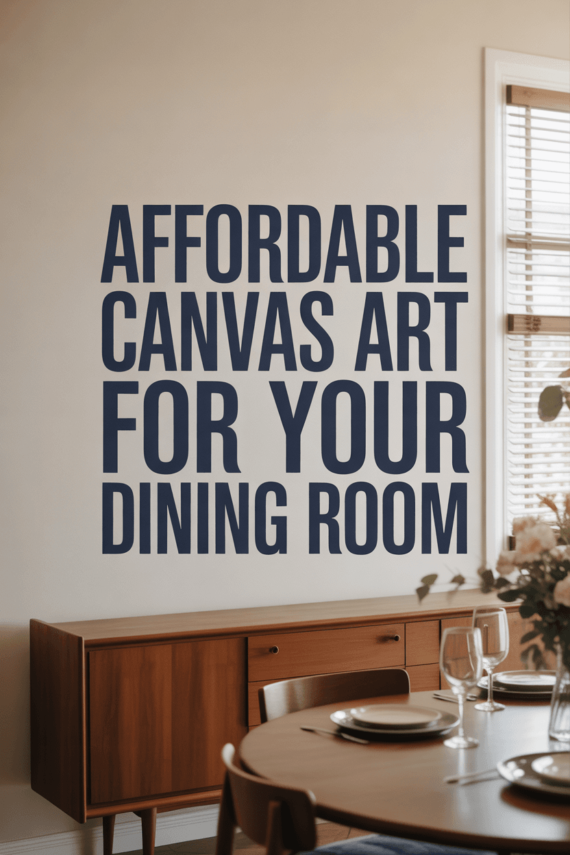 How to Beautifully Display Custom Photo Canvases