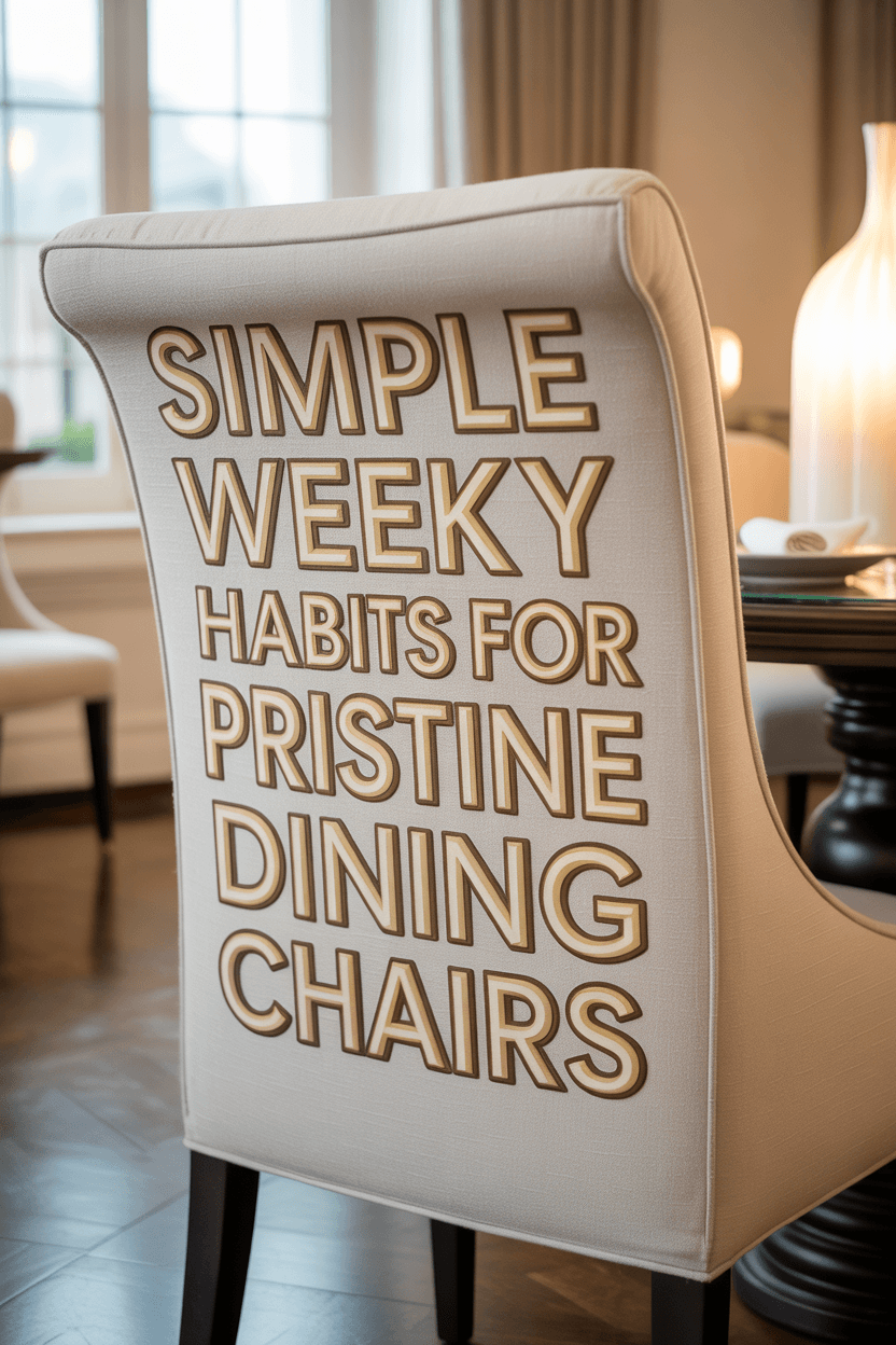 The Final Step: How to Rinse and Dry Your Chairs