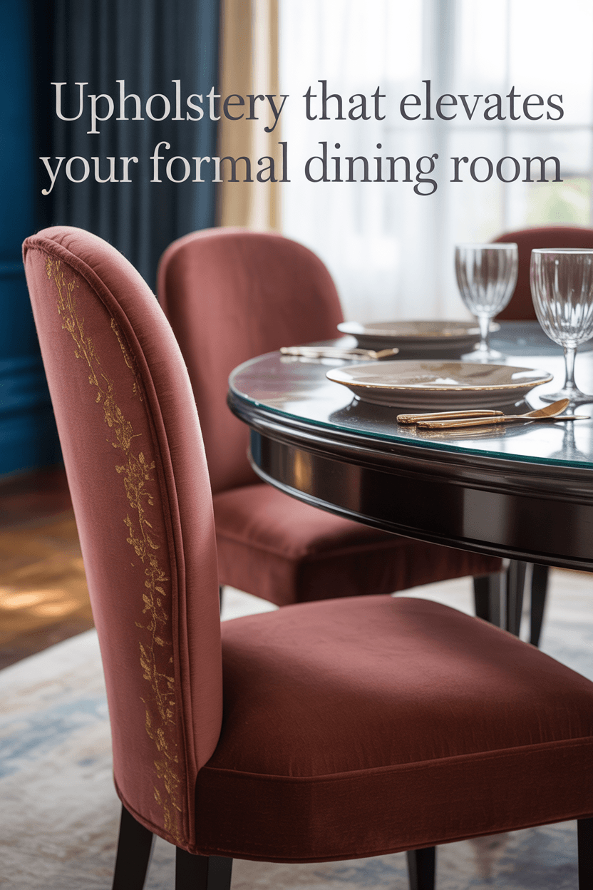 Choose Bold Furniture and Upholstery for a Commanding Presence