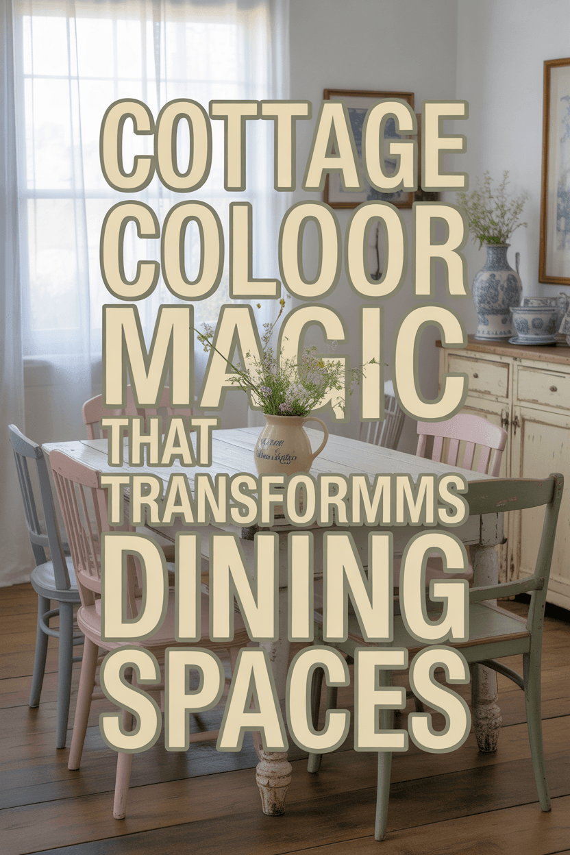 Inviting Color Palettes for Cottage Dining