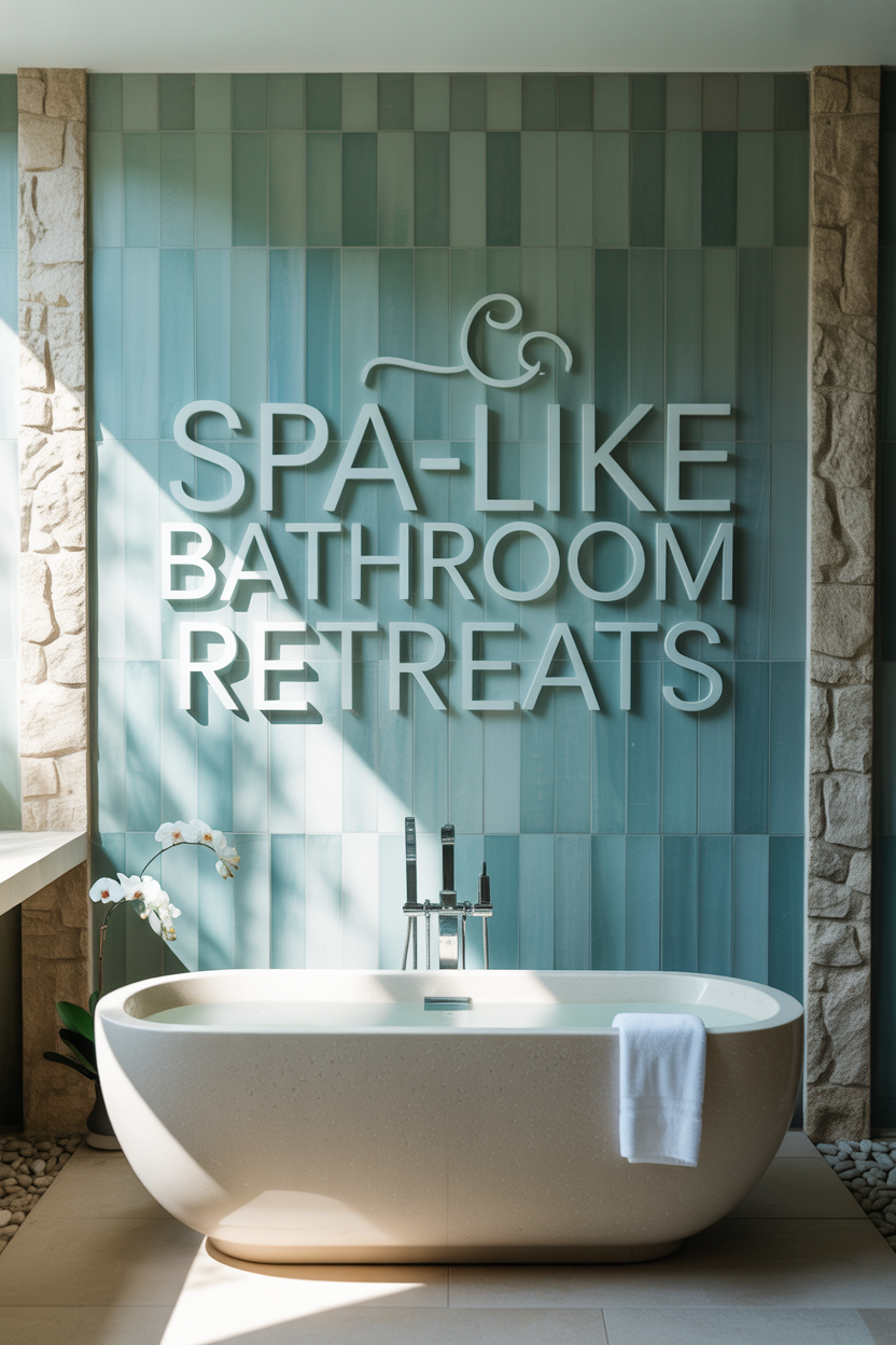   Creating Spa-Like Bathroom Retreats With Strategic Tile Choices