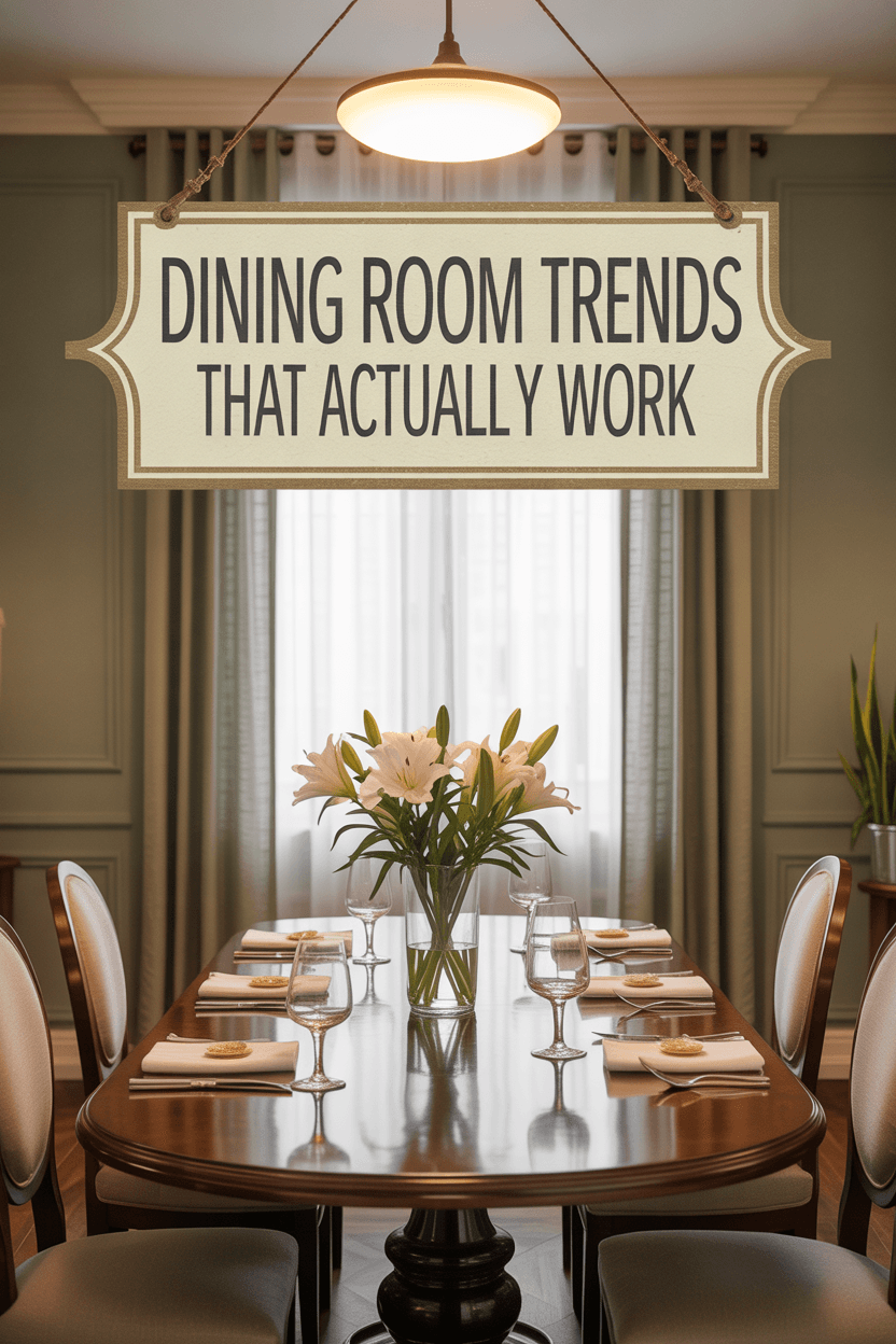 Dining Room Makeovers: 10 Pinterest Trends That Actually Work